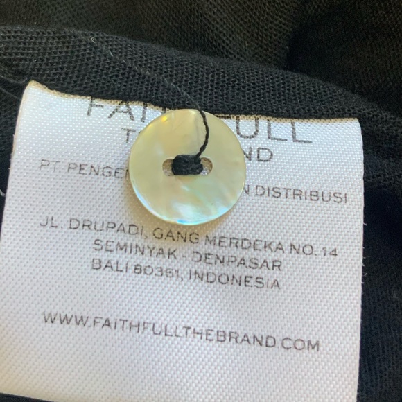 Faithfull The Brand Cotton Gauze Dress size 2 - Picture 3 of 7